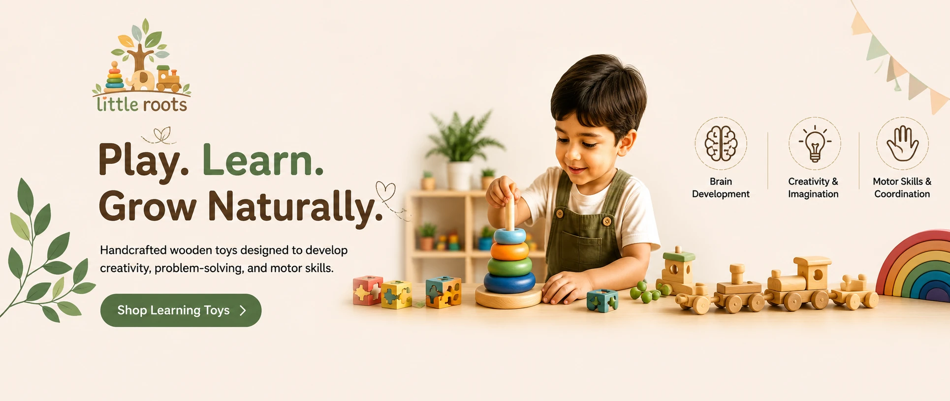 Play. Learn. Grow Naturally.